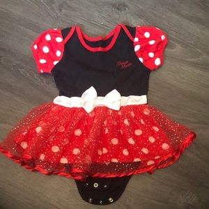 NEW! Minnie Mouse onesie. 12 months, never worn!